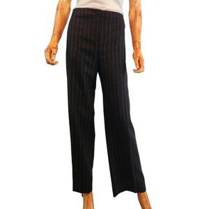 ARMANI COLLEZIONI vintage wool pinstripe trousers